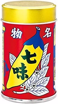 根元 八幡屋礒五郎 七味唐辛子 缶 14g