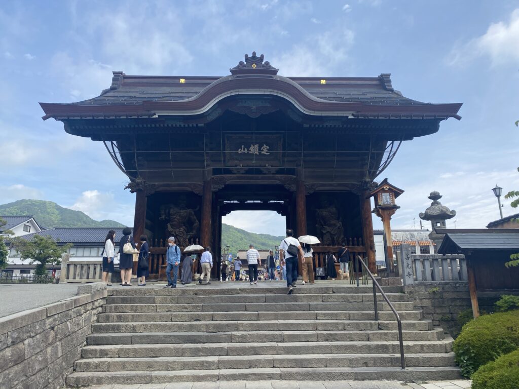 善光寺 仁王門