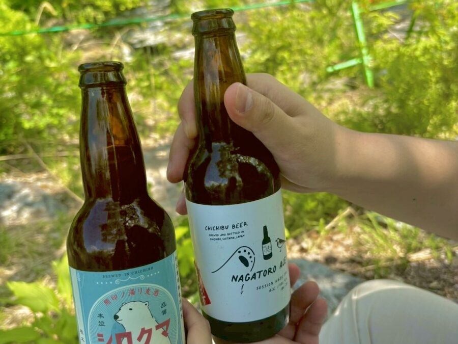 シロクマビールとNAGATORO ALE