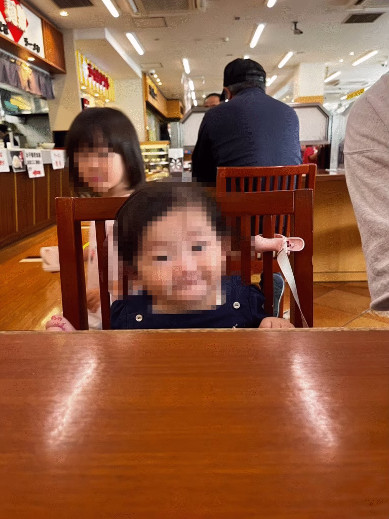 サービスエリアで休憩