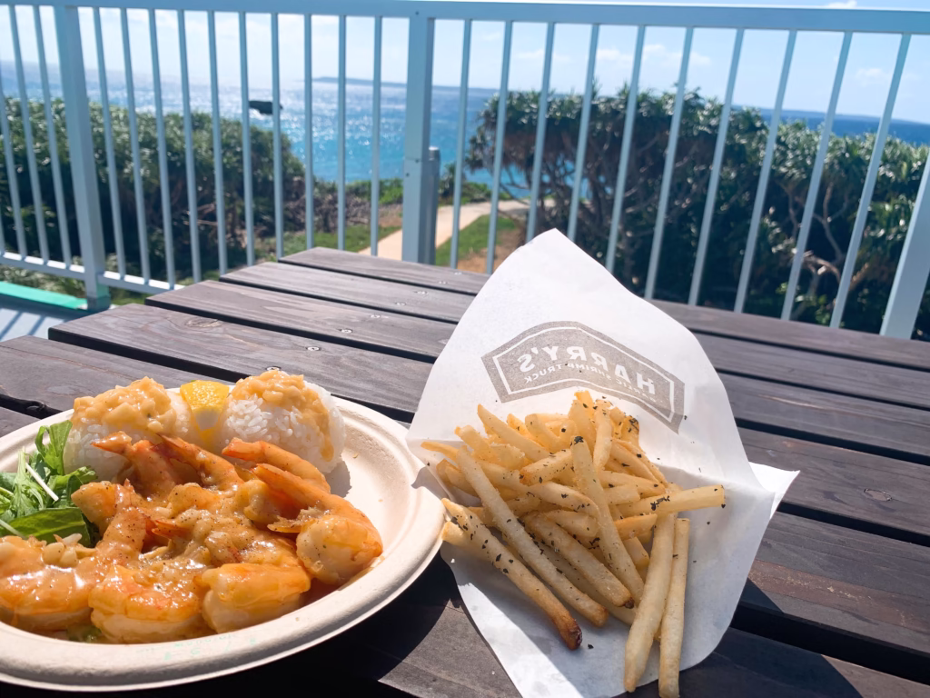 宮古島 HARRY’S Shrimp Truck ガーリックシュリンプ