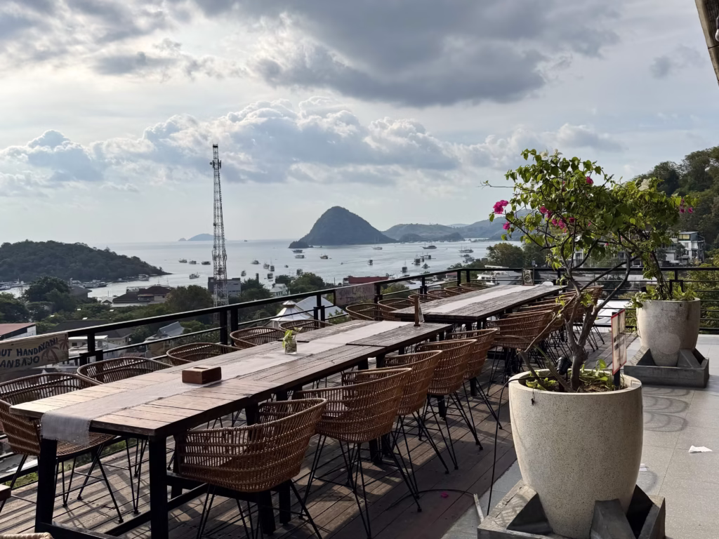 コモド島 Taman Laut Handayaniからの景色