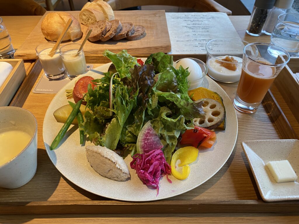 四季花木 朝食