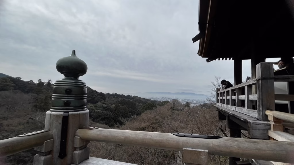 清水寺 舞台からの景色