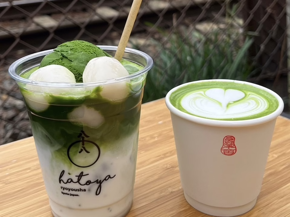 八十八良葉舎 抹茶ラテ