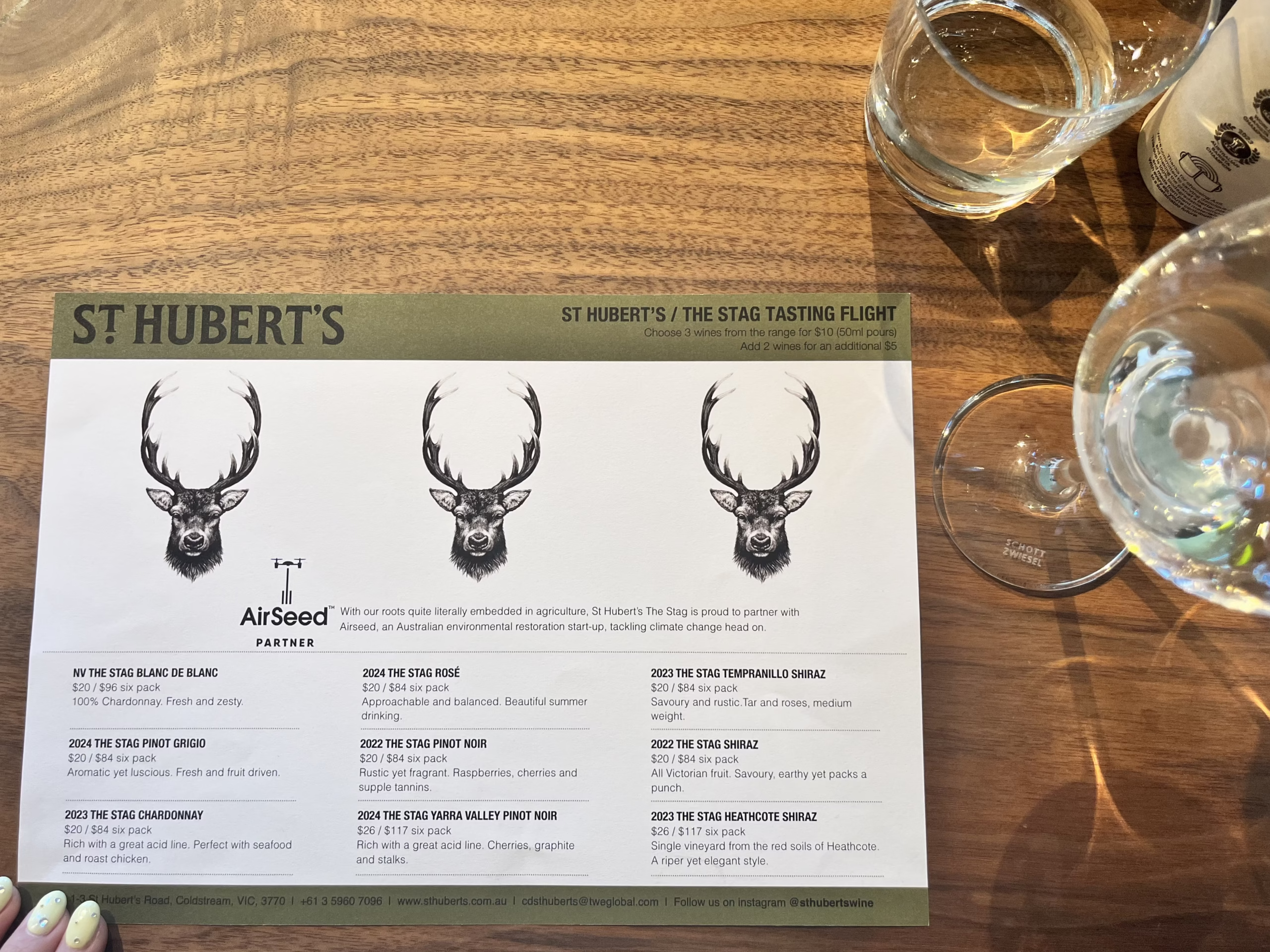 ヤラバレーワイナリー旅行 St Hubert’s(2025-09-13)