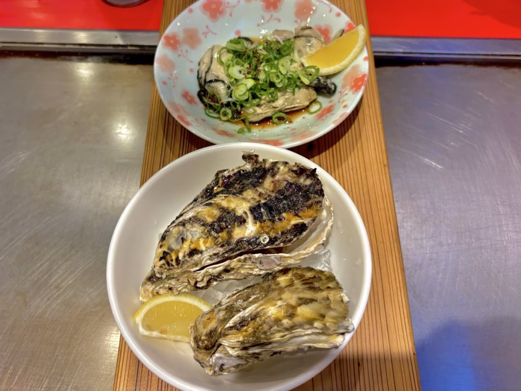 広島乃風で食べた牡蠣(2025-09-14)