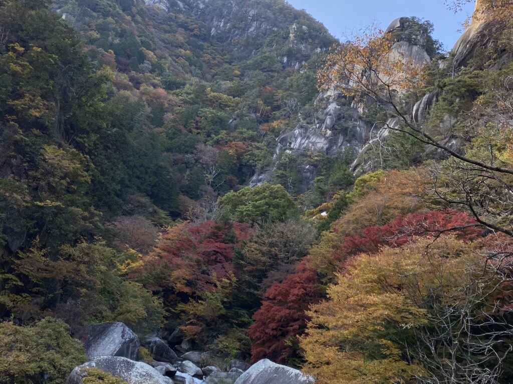 おすすめ紅葉スポット 昇仙峡(2025-09-29)