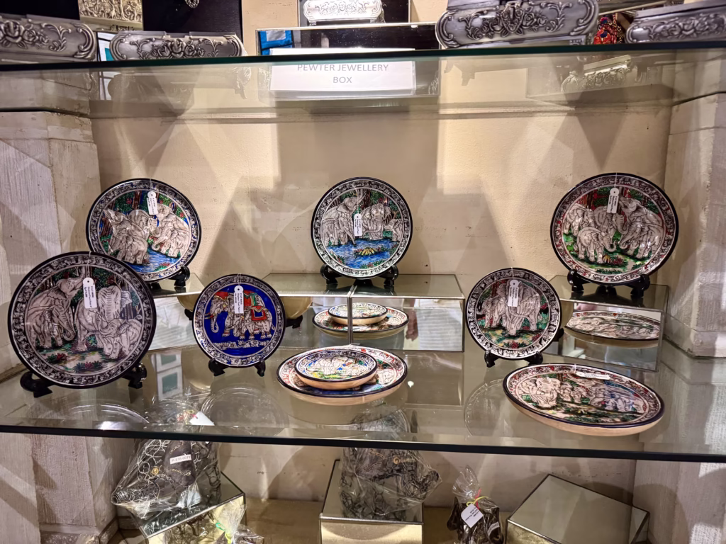 Mason Elephant Park & Lodge 一目惚れして購入したお皿(2025-10-15)