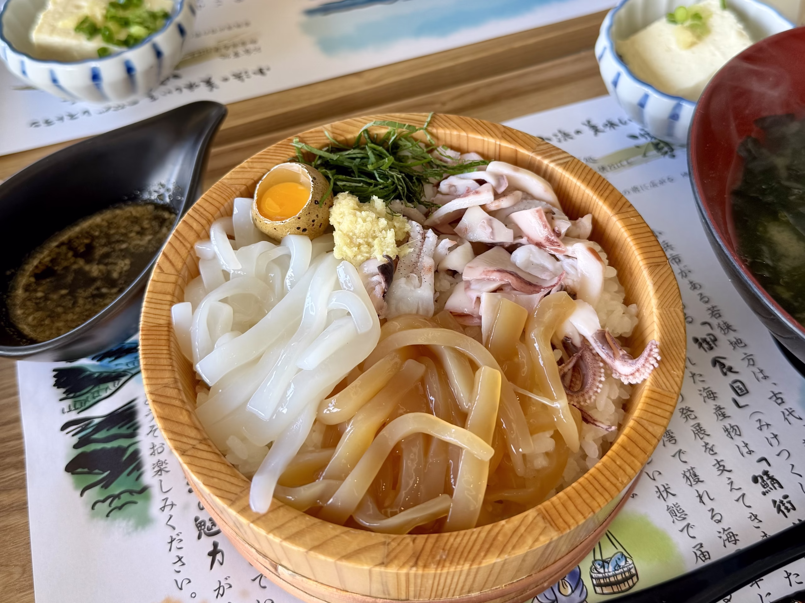 福井旅行 濱の四季 おばまのイカ丼(2025.11.19)