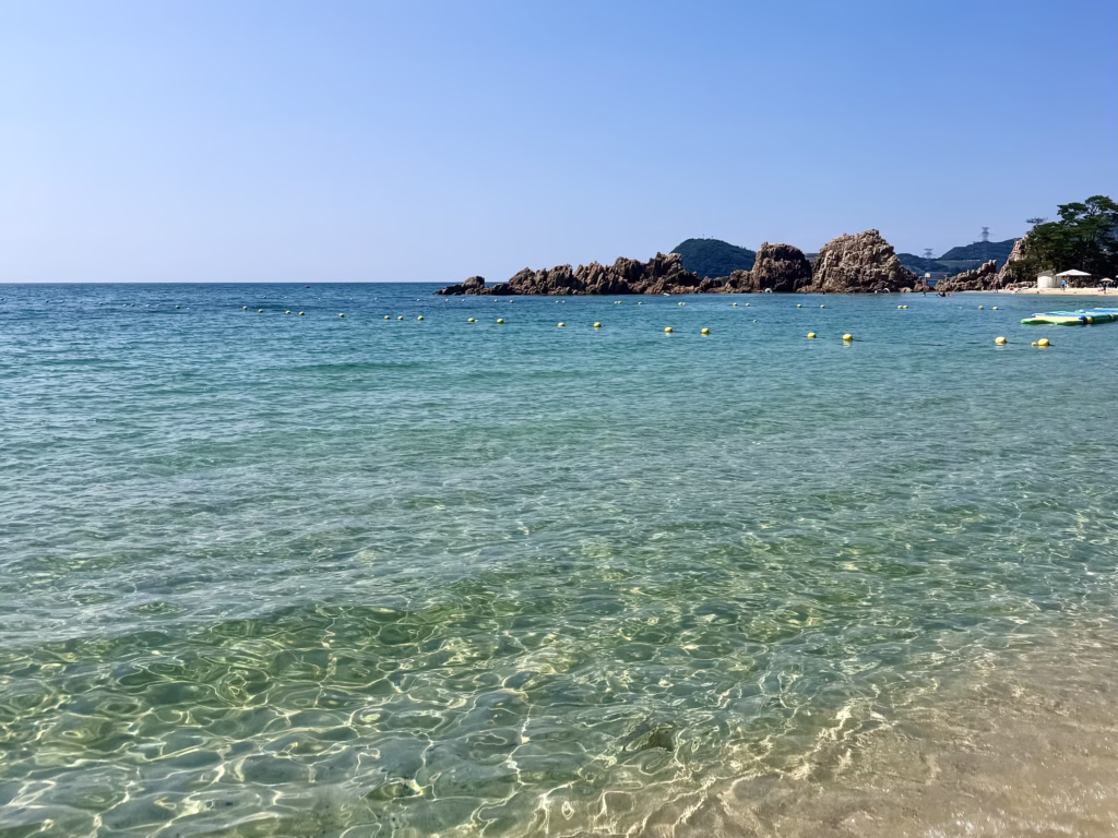 福井旅行 水晶浜海水浴場(2025.11.19)