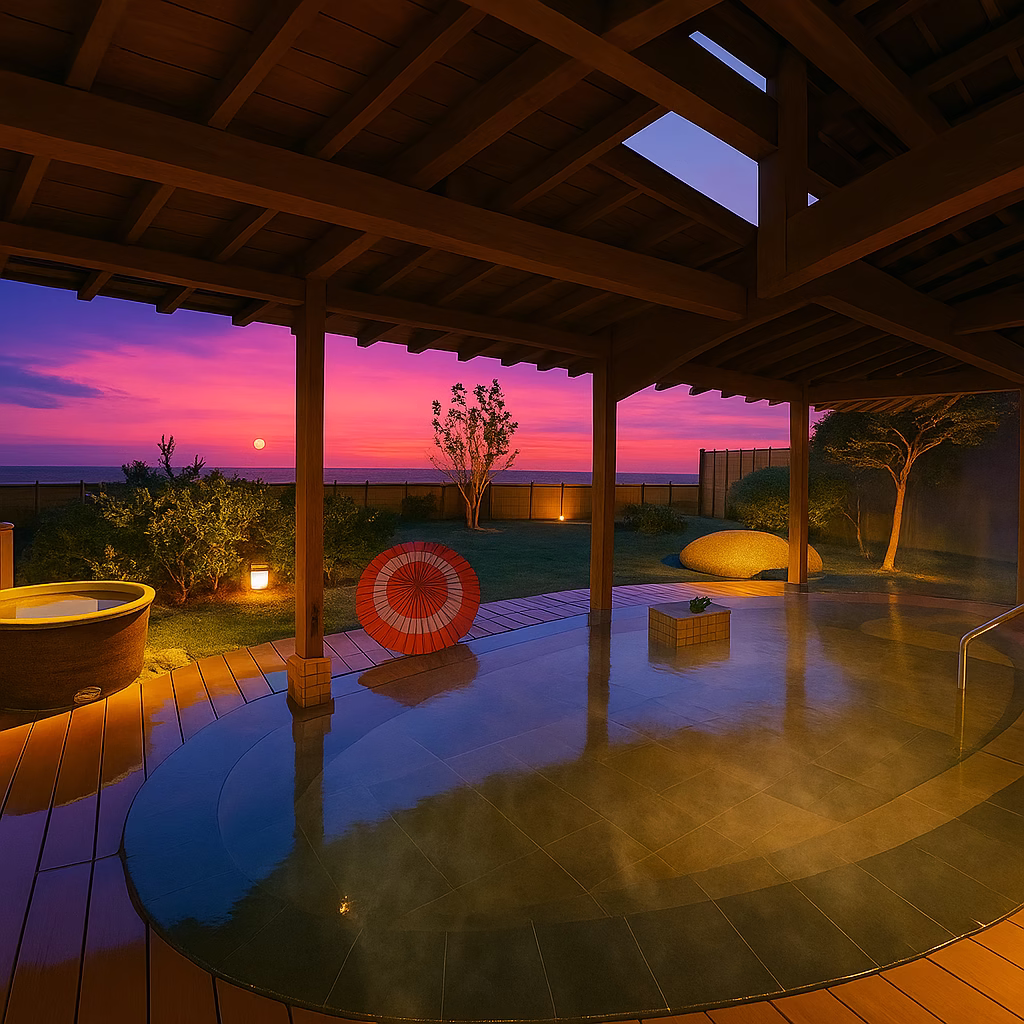 新潟旅行 瀬波温泉 大江戸温泉物語Premium 汐美荘(2025.12.07)